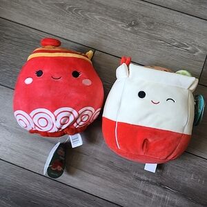 Foodie Noodle Squishmallows and Flipamallows